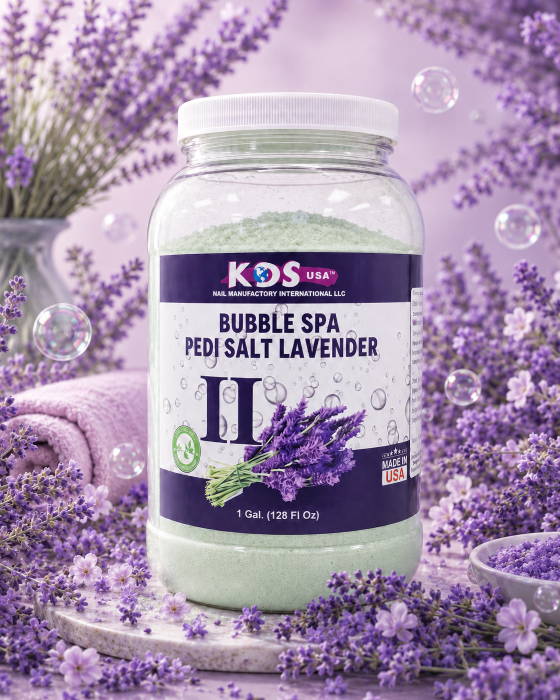 KDS | Bubble Spa Pedi Salt #II - Lavender