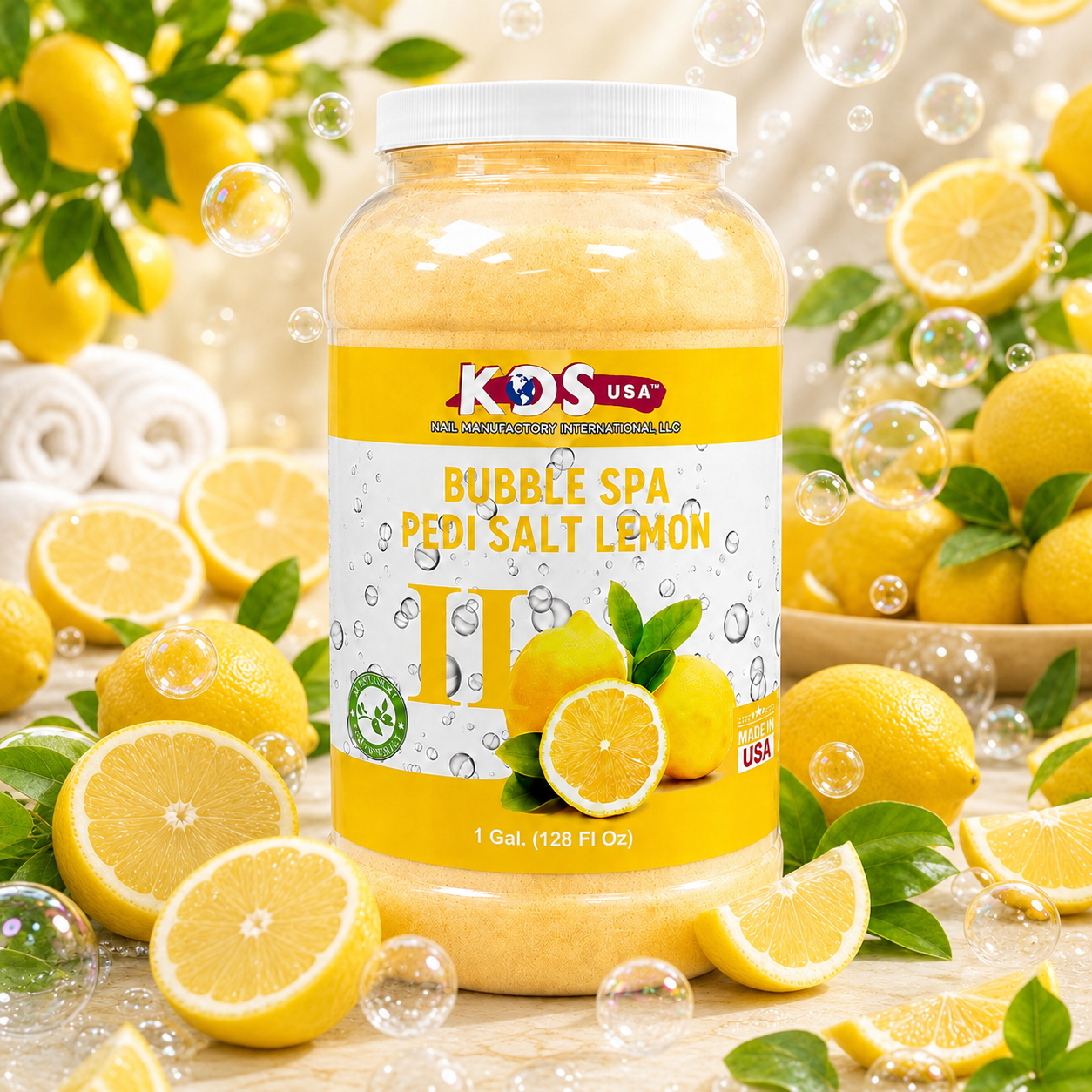 KDS | Bubble Spa Pedi Salt #II - Lemon