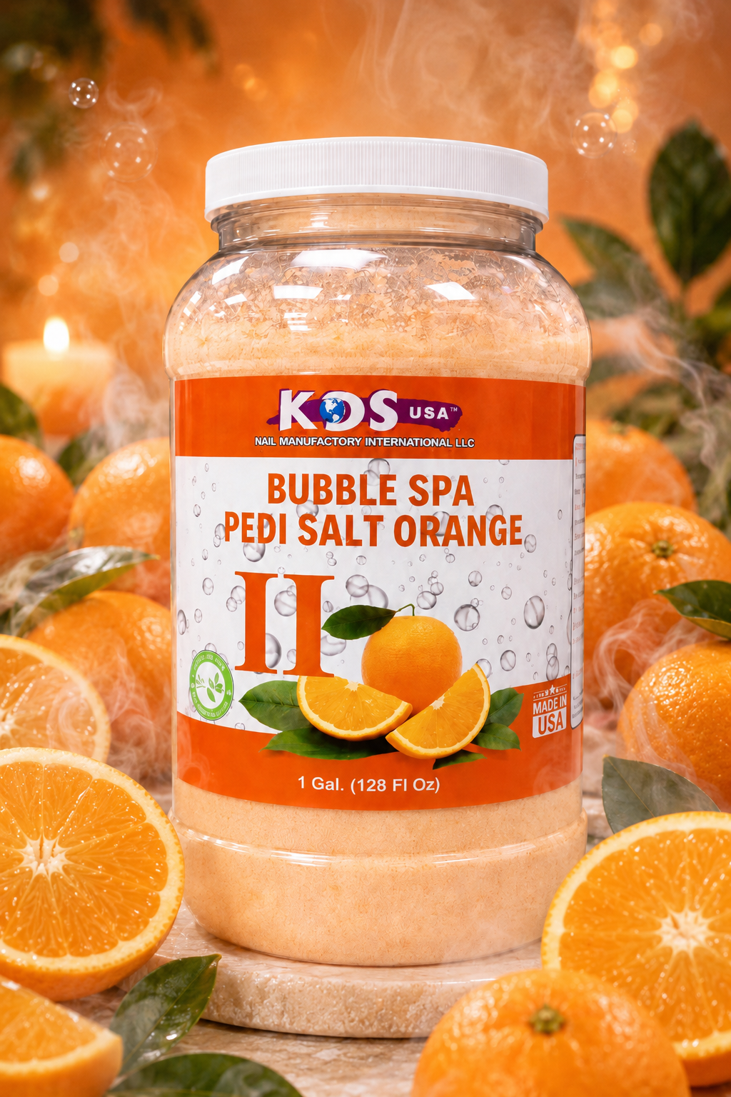 KDS | Bubble Spa Pedi Salt #II - Orange