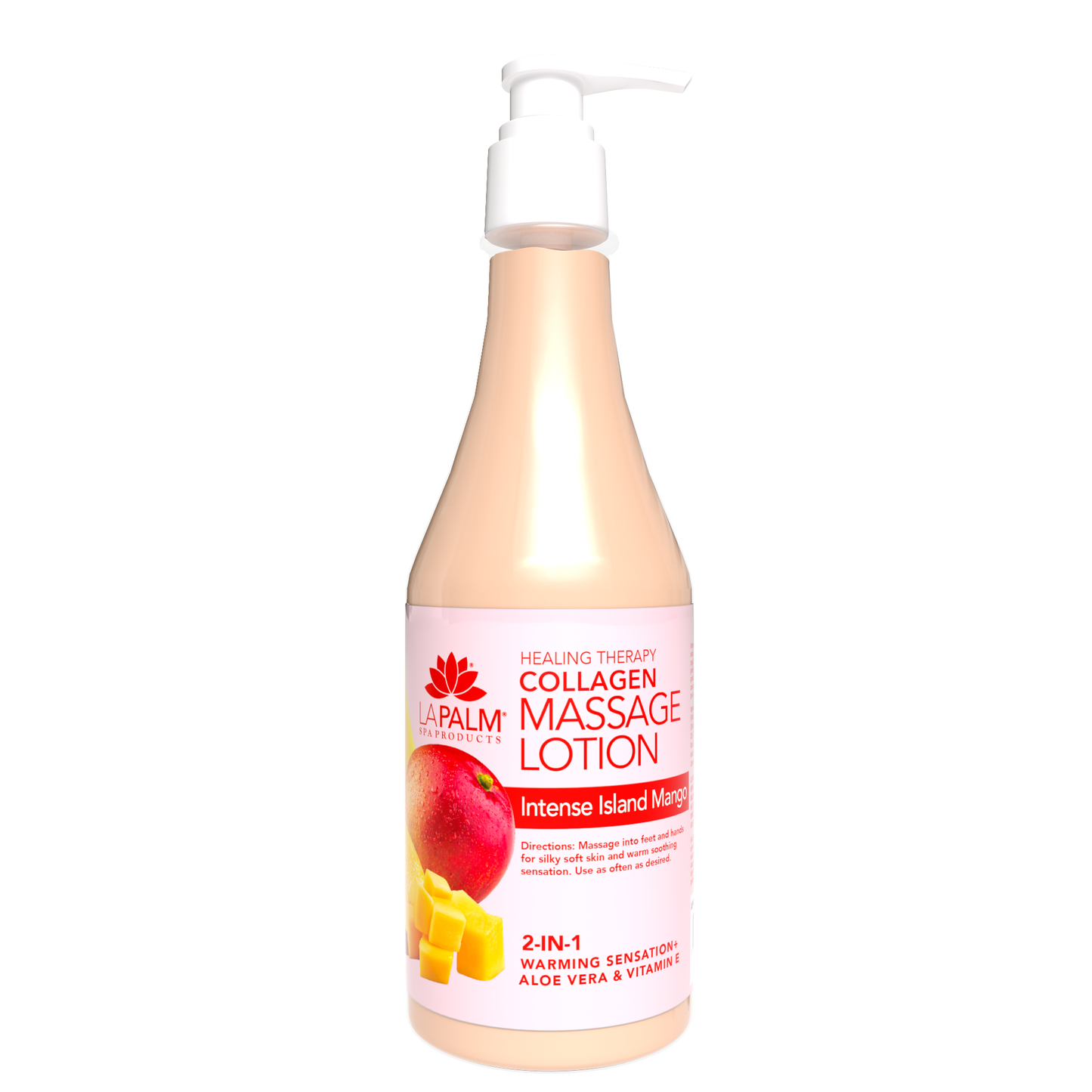 La Palm | Healing Therapy Massage Lotion - MANGO - 24 oz (710ML)