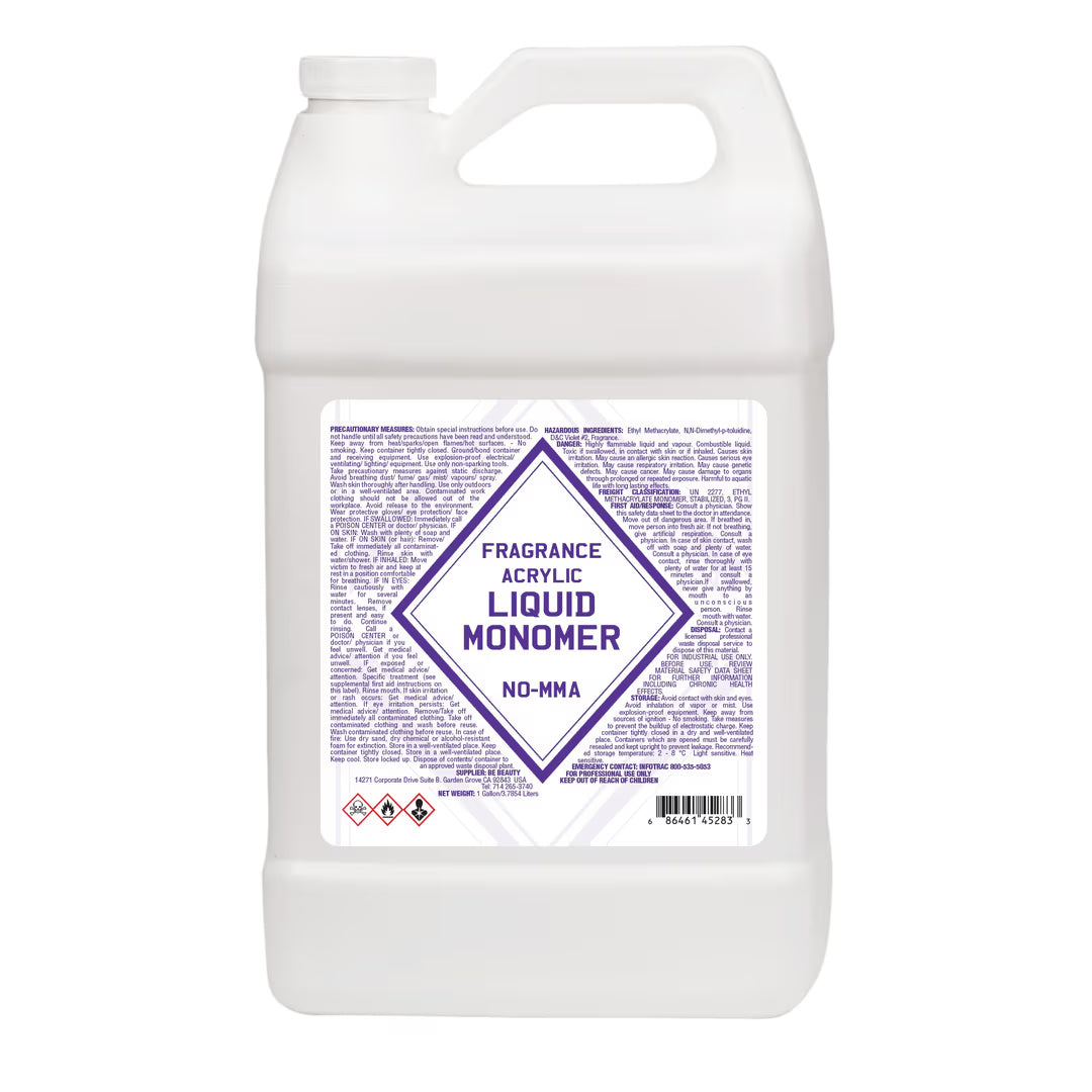 Fragrance Acrylic Liquid No MMA UV - 1 Gallon