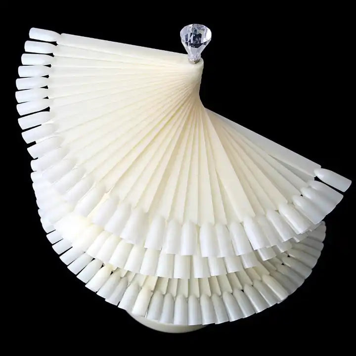 Color Chart Nail Tips Tree Display