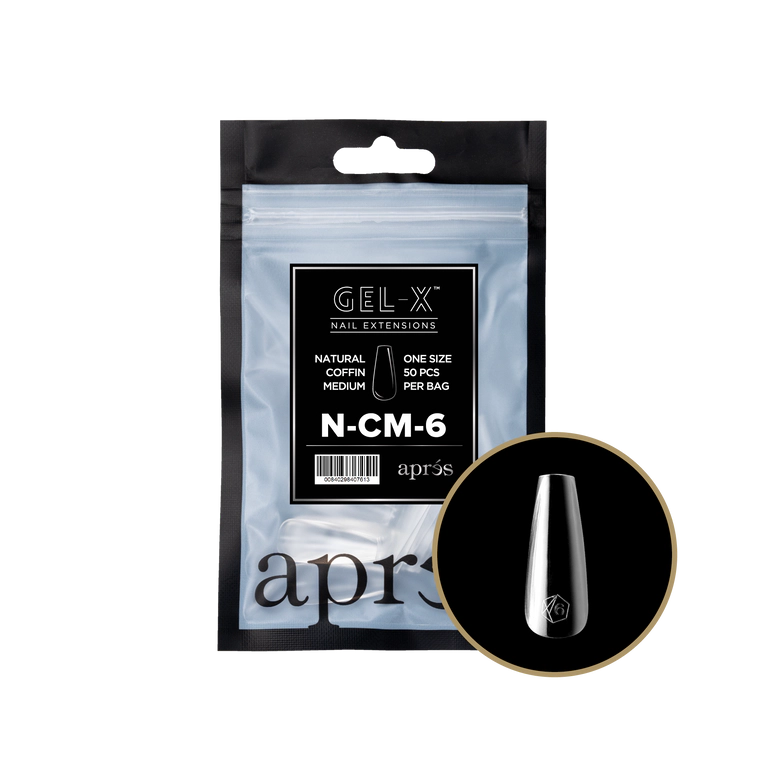 Aprés | GEL-X® NATURAL MEDIUM REFILL BAG