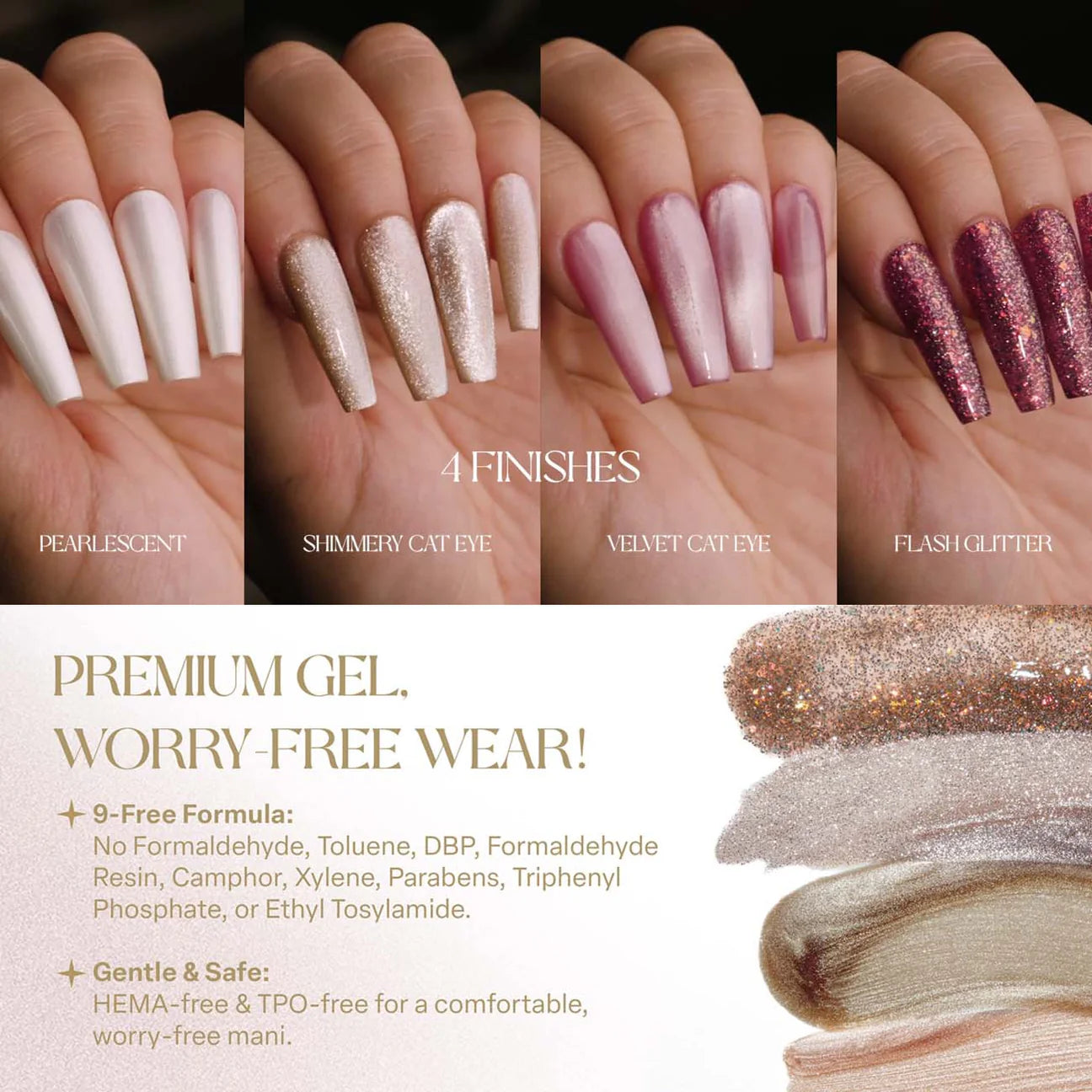 APRES | Astral Gel (HEMA-Free & TPO-Free) - FG01 (10ml) Wakey Reiki - Flash Glitter