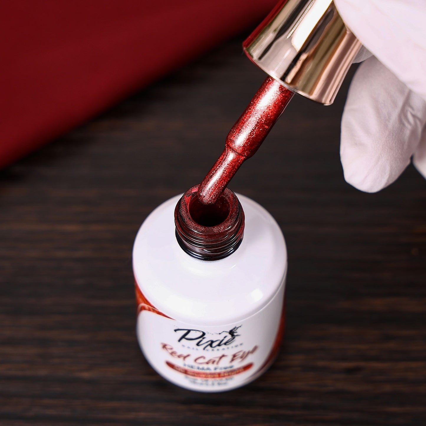PIXIE | Super Dark Red & Red Cat Eye Gel Collection - 20 colors