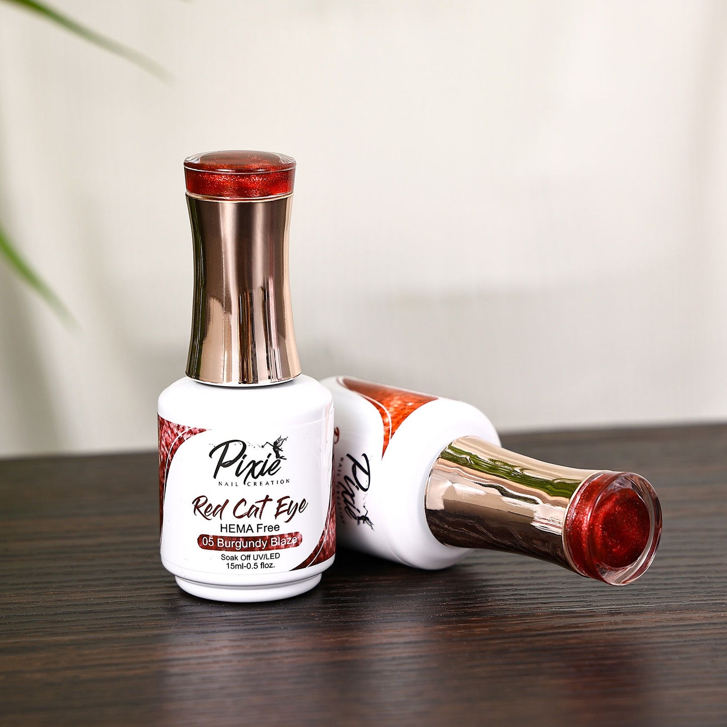 PIXIE | Super Dark Red & Red Cat Eye Gel Collection - 20 colors