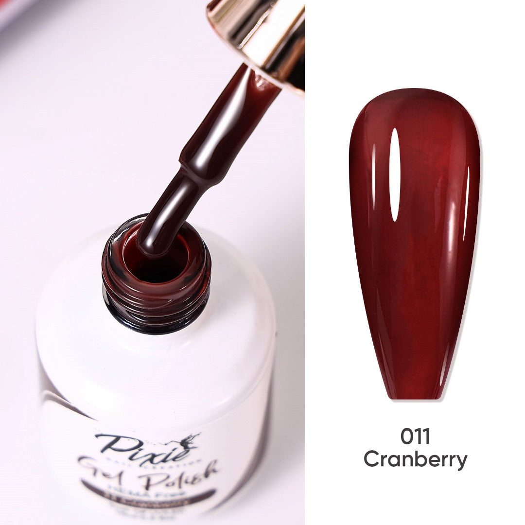 PIXIE | Super Dark Red gel polish - #SD011 Cranberry