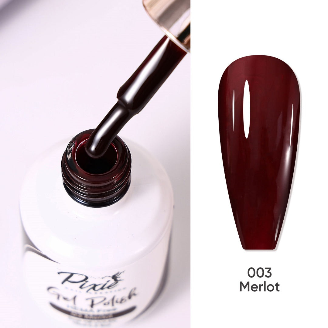 PIXIE | Super Dark Red gel polish - #SD003 Merlot