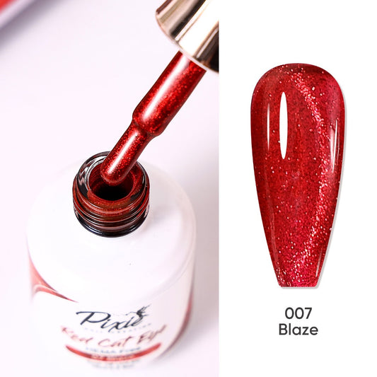 PIXIE | Red Cat Eye gel polish - #CE007 Blaze