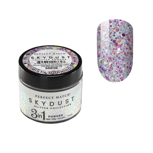Lechat - SkyDust Glitter Powder - SDP06 Misty Morning 1.5 oz