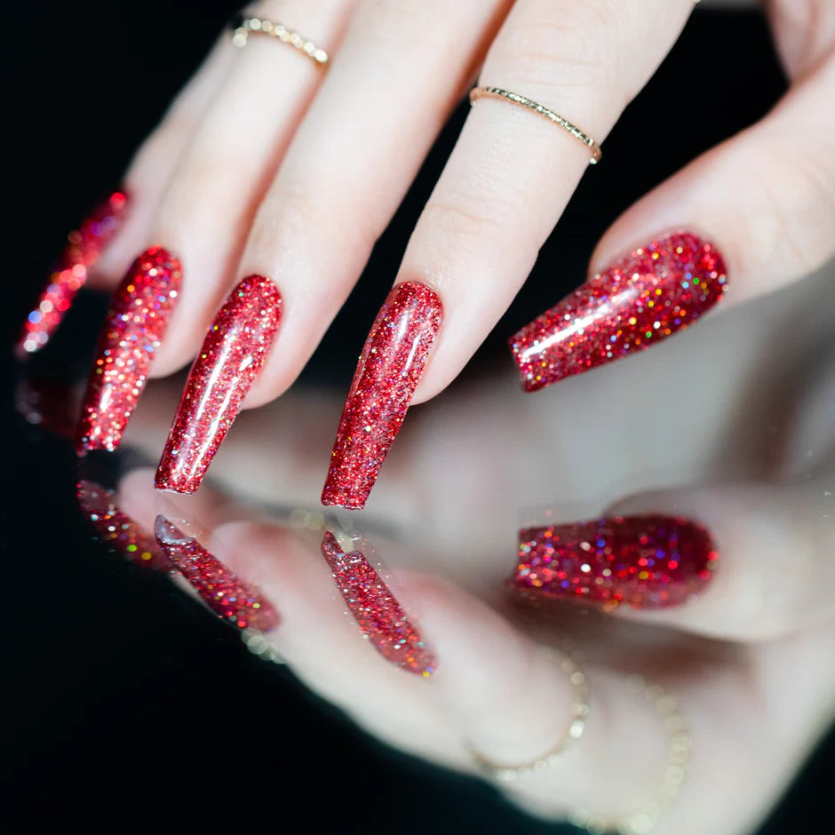 Lechat - SkyDust Glitter Powder - SDP10 Phoenix Flame 1.5 oz