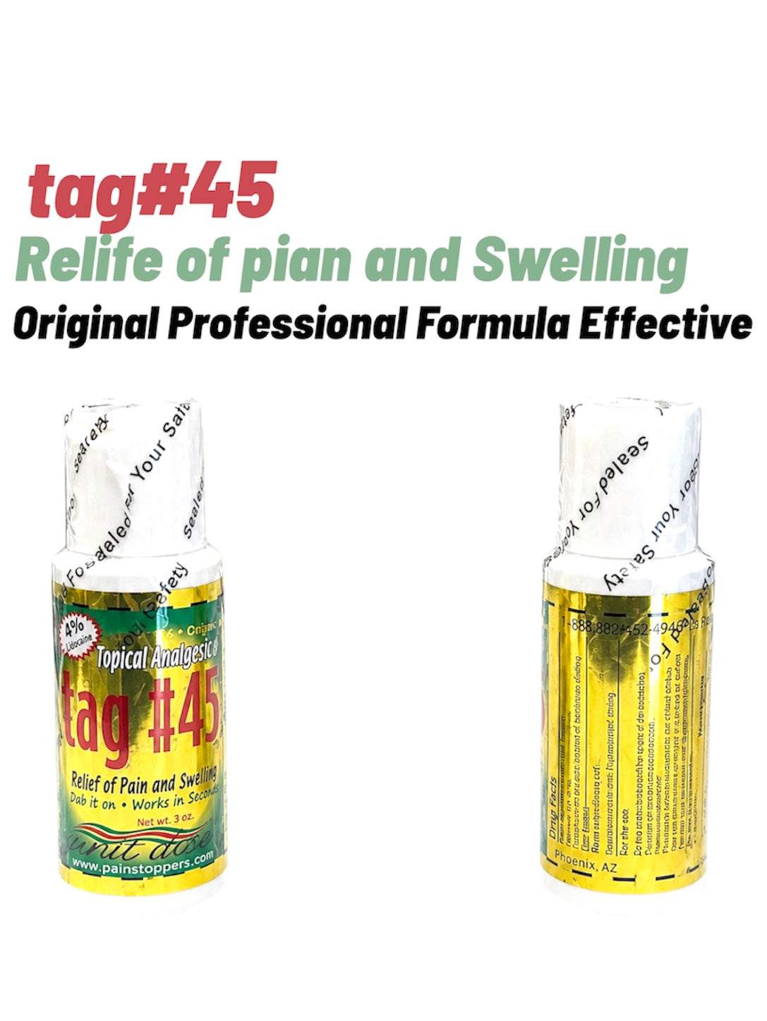 Tag 45 - Numbing Gel