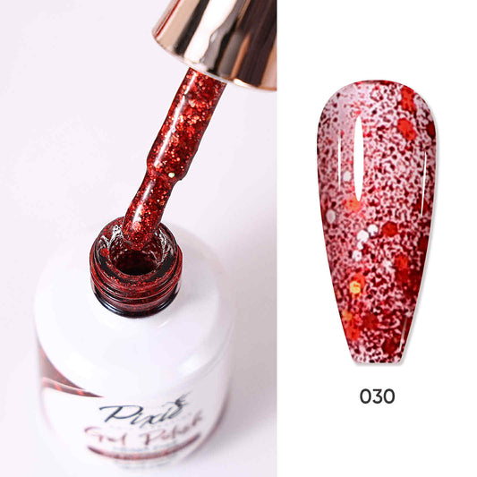 PIXIE | Red Collection Gel Colors - VER 1 -#30 Funchsia Fun