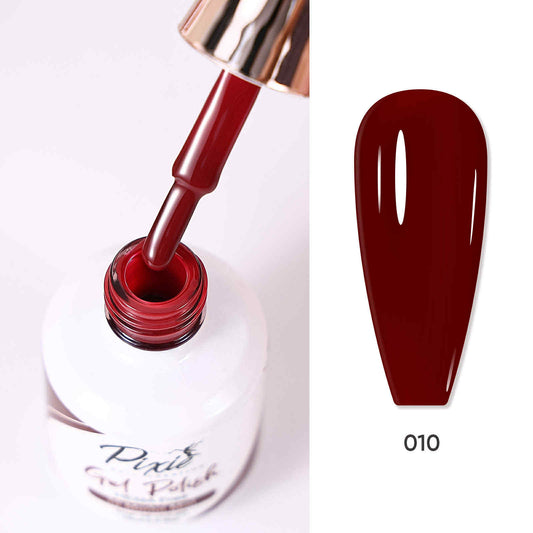 PIXIE | Red Collection Gel Colors - VER 1 -#10 Merlot Mist