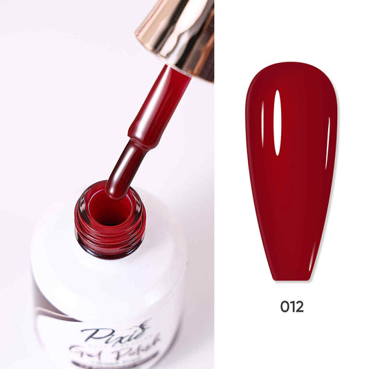 PIXIE | Red Collection Gel Colors - VER 1 -#12 Flamingo Red