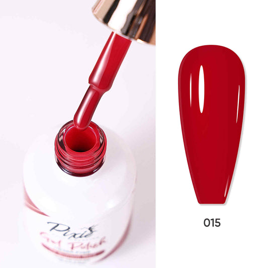 PIXIE | Red Collection Gel Colors - VER 1 -#15 Sunset Red