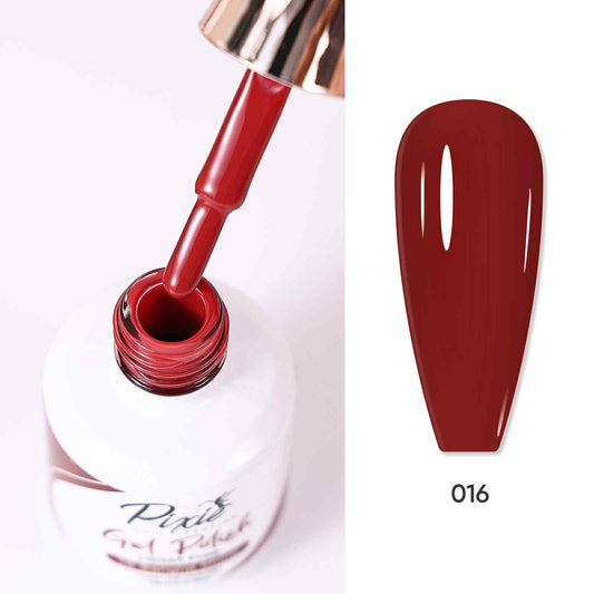 PIXIE | Red Collection Gel Colors - VER 1 -#16 Sangria Shine