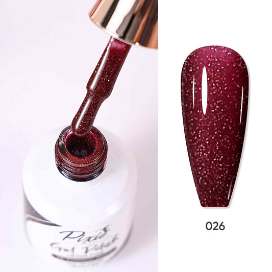 PIXIE | Red Collection Gel Colors  - VER 1 -#26 Crimson Wave