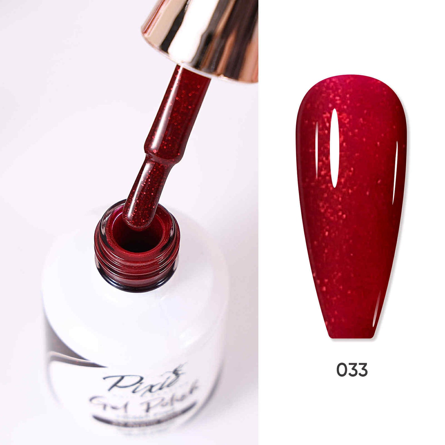 PIXIE | Red Collection Gel Colors (36 colors)- VER. 1
