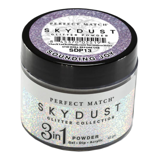 Lechat - SkyDust Glitter Powder - SDP13 Sounding Joy 1.5 oz