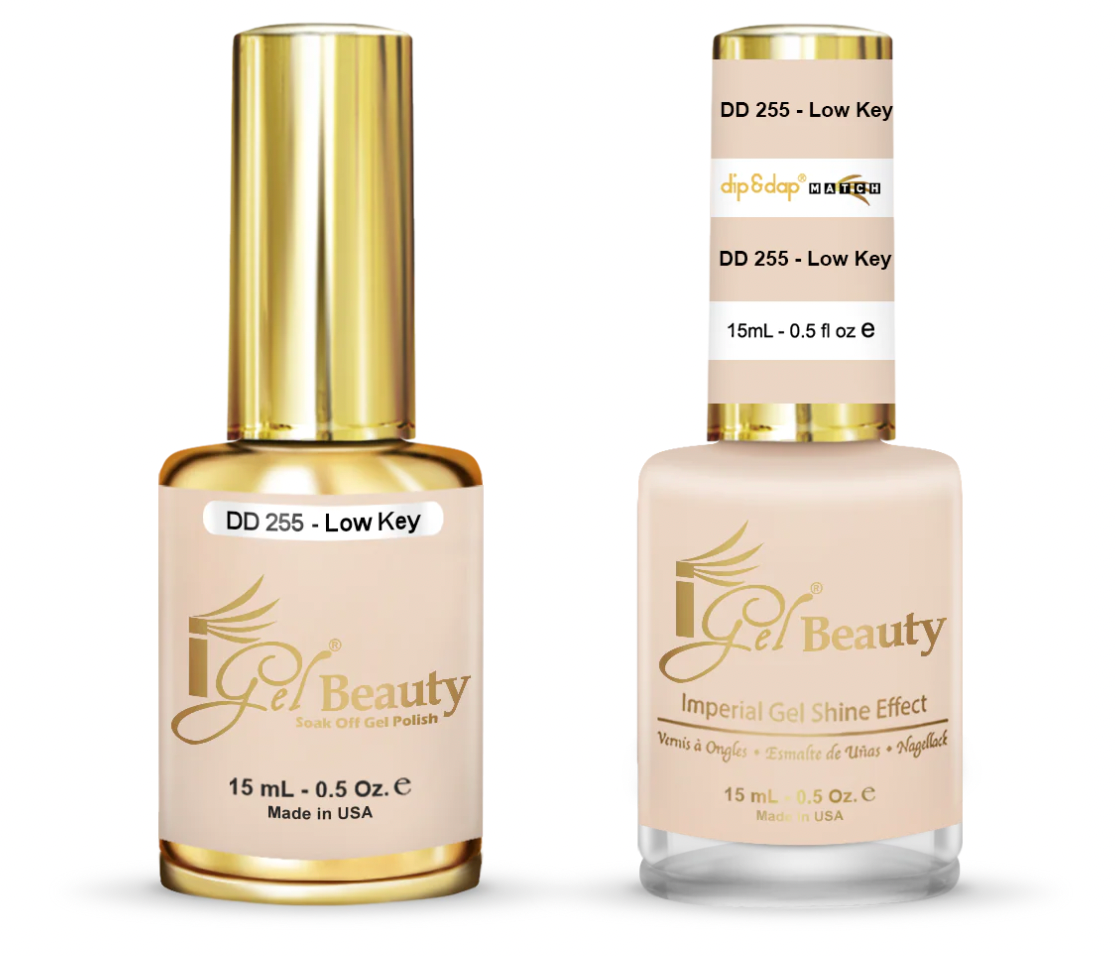 IGEL | GEL & NORMAL POLISH DUO - DD255 LOW KEY