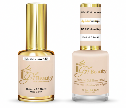 IGEL | GEL & NORMAL POLISH DUO - DD255 LOW KEY