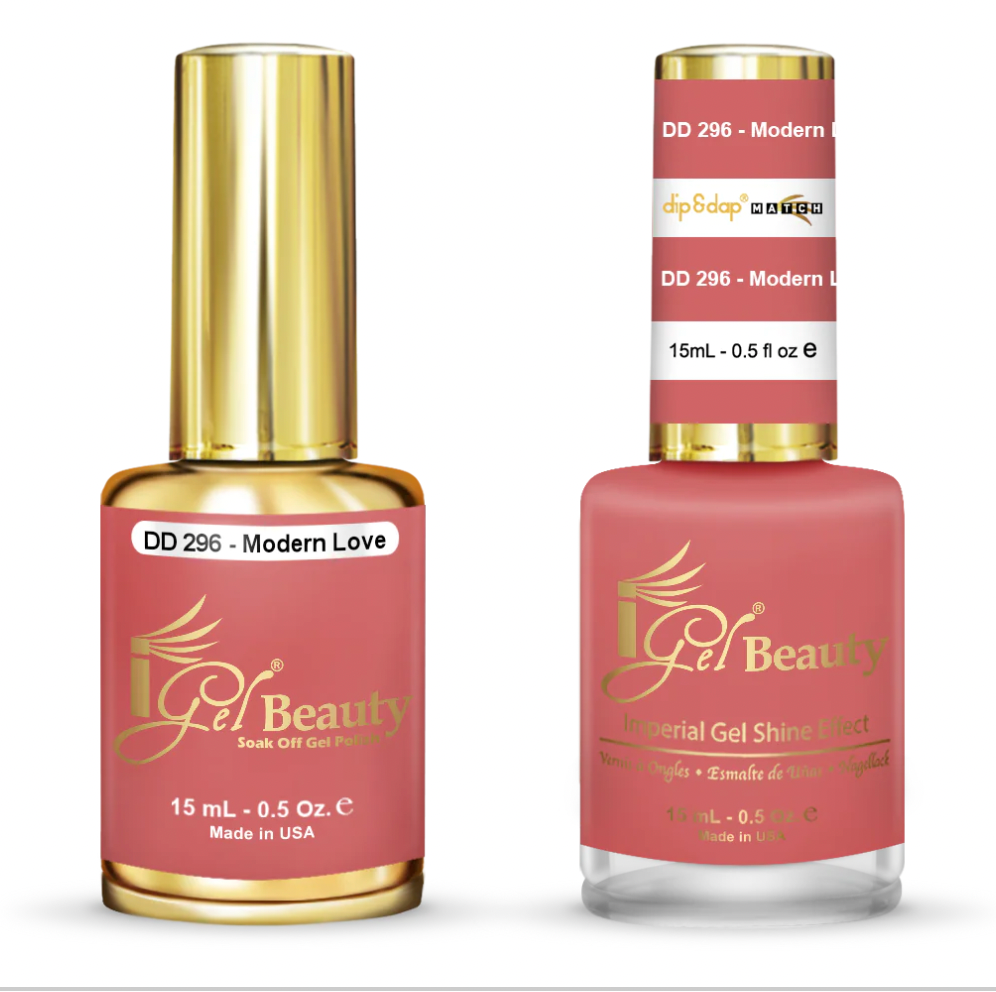 IGEL | GEL & NORMAL POLISH DUO - DD296 MODERN LOVE