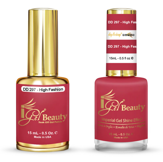 IGEL | GEL & NORMAL POLISH DUO - DD297 HIGH FASHION