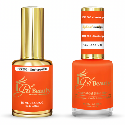 IGEL | GEL & NORMAL POLISH DUO - DD306 UNSTOPPABLE