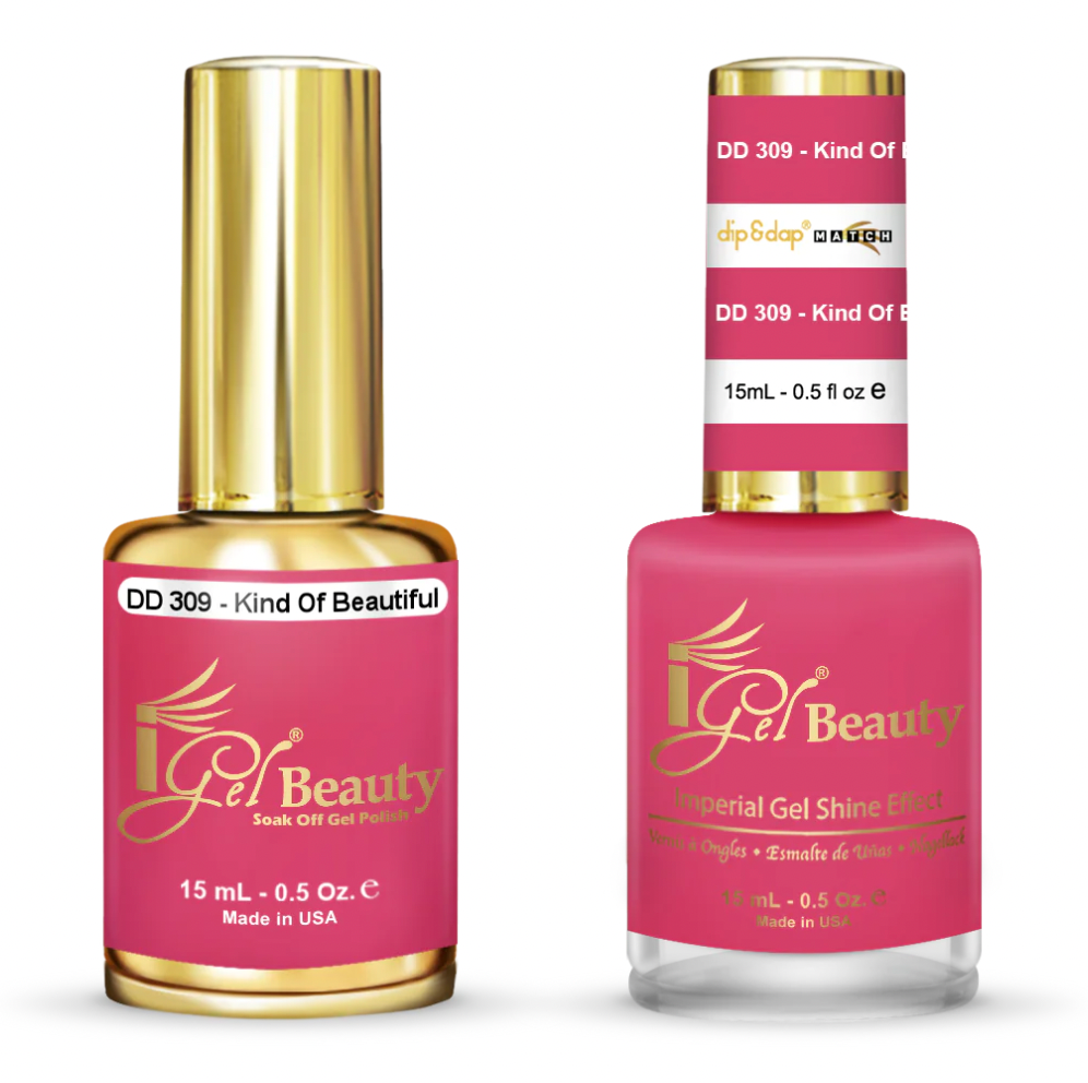 IGEL | GEL & NORMAL POLISH DUO - DD309 KIND OF BEAUTIFUL