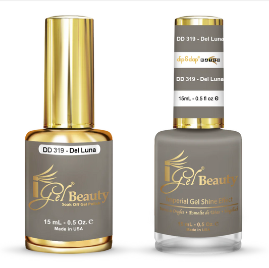 IGEL | GEL & NORMAL POLISH DUO - DD319 DEL LUNA
