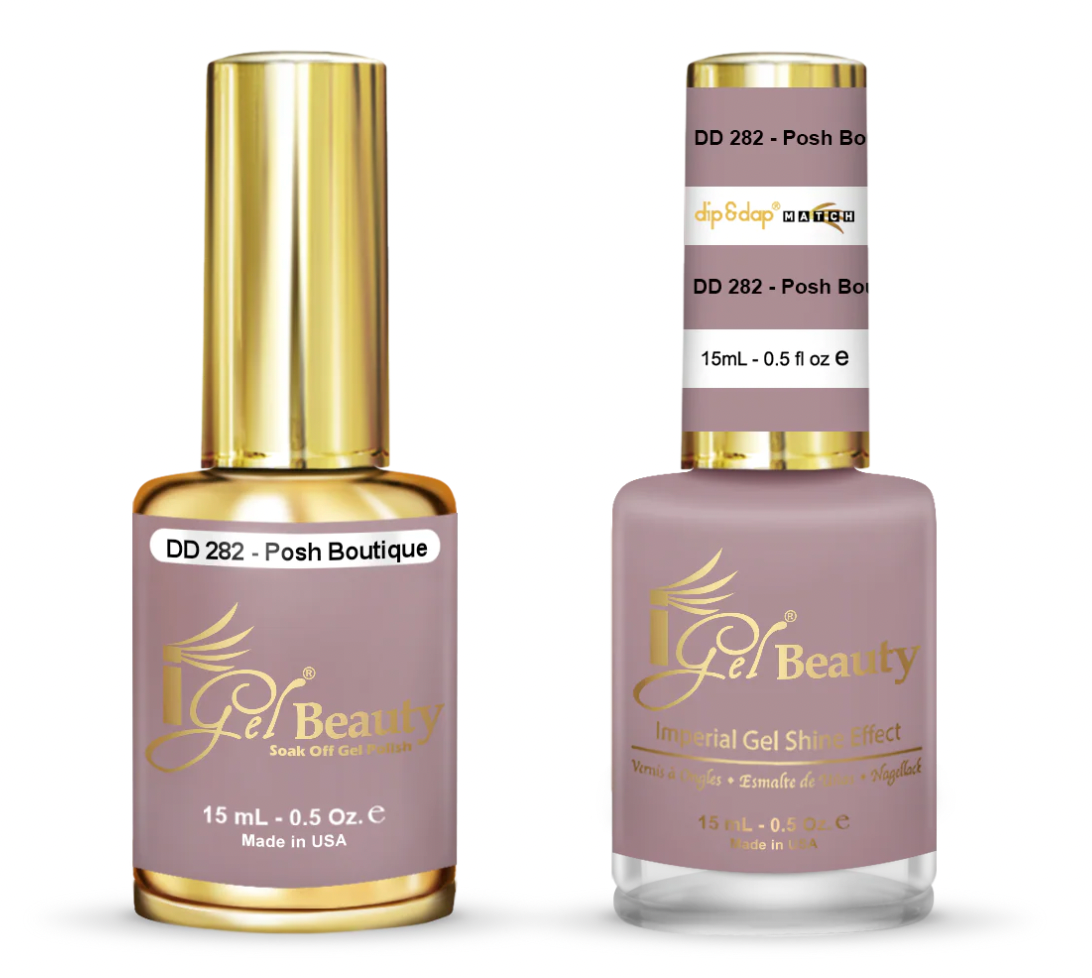 IGEL | GEL & NORMAL POLISH DUO - DD282 POSH BOUTIQUE