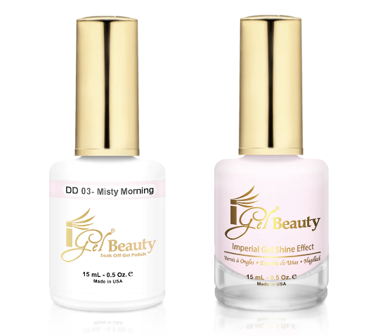 IGEL | GEL & NORMAL POLISH DUO - DD003 MISTY MORNING