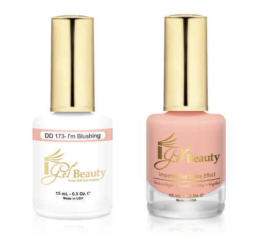 IGEL | GEL & NORMAL POLISH DUO - DD173 I'M BLUSHING