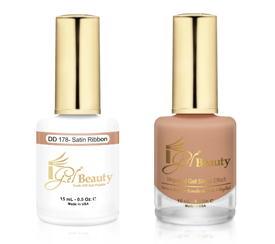 IGEL | GEL & NORMAL POLISH DUO - DD178 SATIN RIBBON