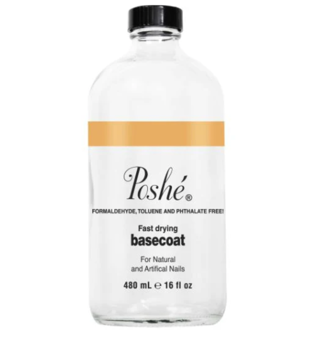 POSHE - Base Coat 480ml/16oz (Fast Drying)