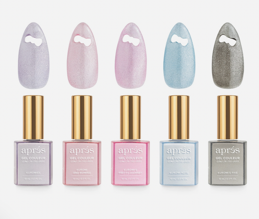 Kuromi™ Caty Eye Gel Couleur (Set of 5), 10ml