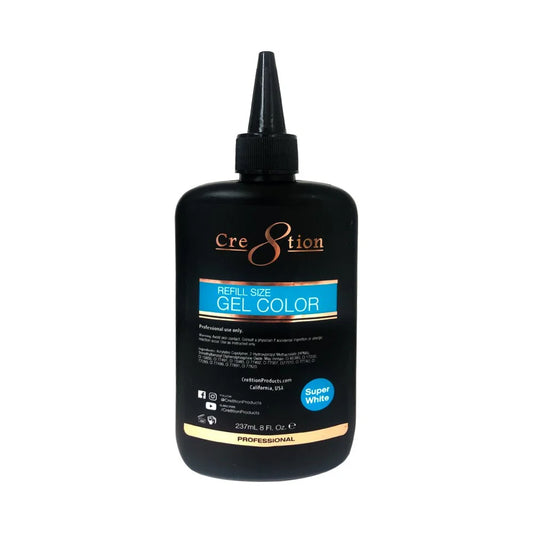 Cre8tion | SUPER WHITE *REFILL* - 8 oz ( 237ml) *REFILL*