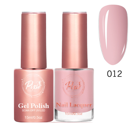 Pixie 2in1 Gel Polish + Nail Lacquer - #012