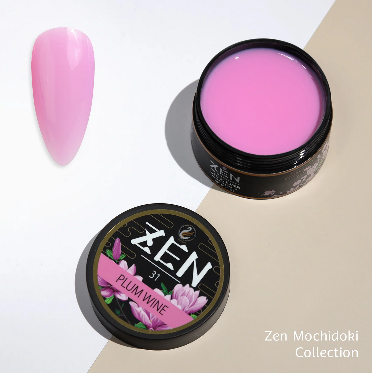 KaZEN| Builder Hard Gel -#31 - Plum Wine - Mochidoki Collection - 50ml