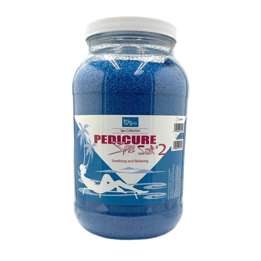 Pedicure Spa Salt #2 Blue Eucalyptus Peppermint (small Salt)- 1 Gallon| BeBeauty
