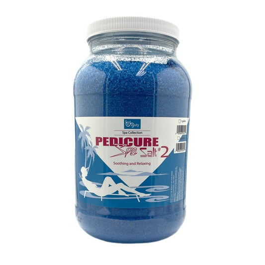 Pedicure Spa Salt #2 Blue Eucalyptus Peppermint (small Salt)- 1 Gallon| BeBeauty