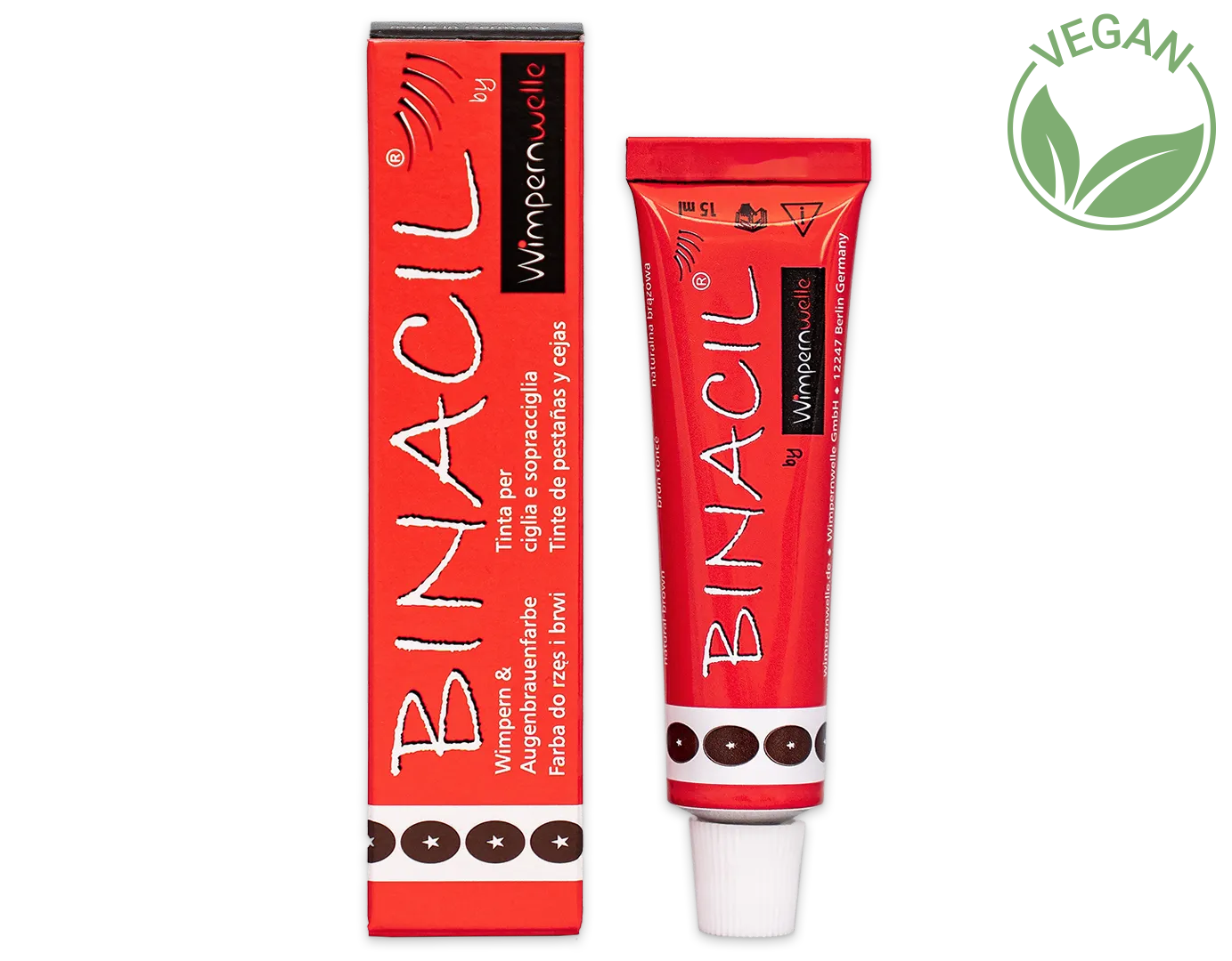 BINACIL Eyelash & Eyebrow Tint Range - 15g
