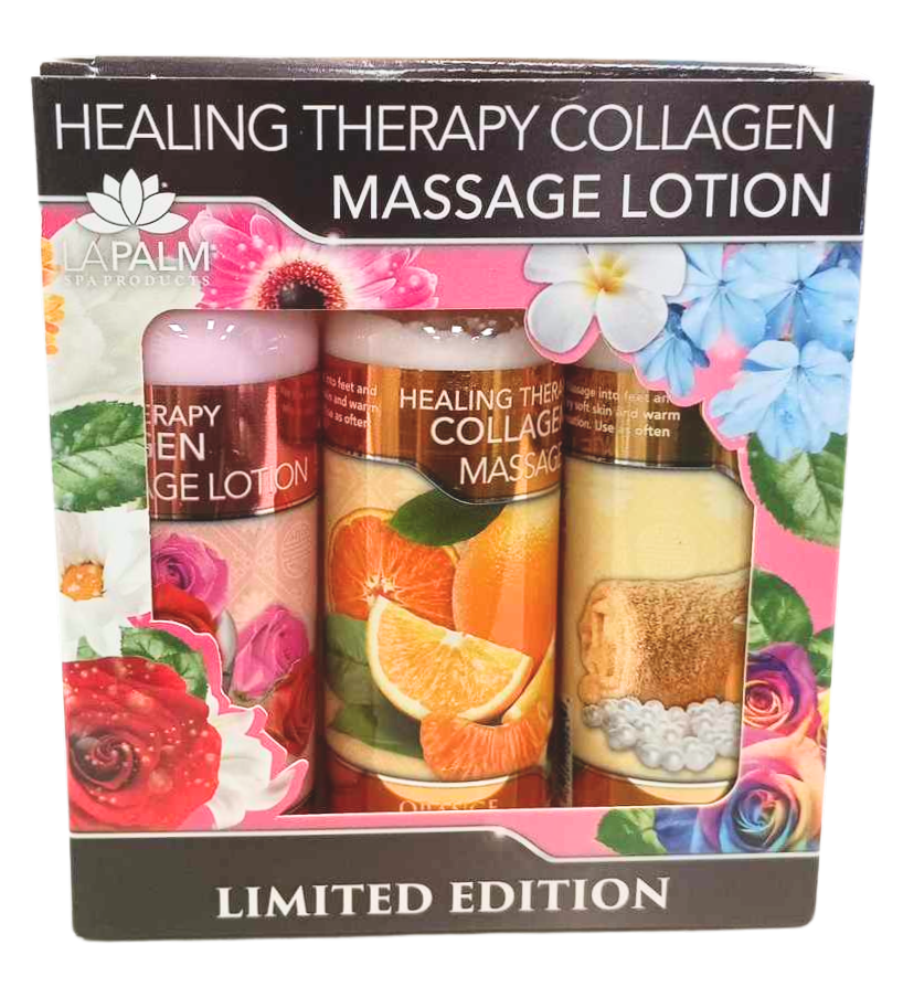 La Palm | Healing Therapy Lotion 4.5oz Trio Box - Limited Edition