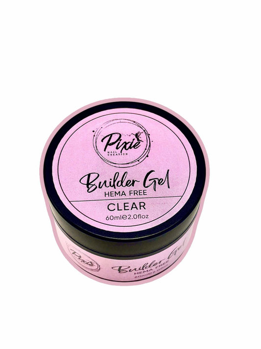 HEMA FREE Builder Gel CLEAR- LOW HEAT (New Formula)