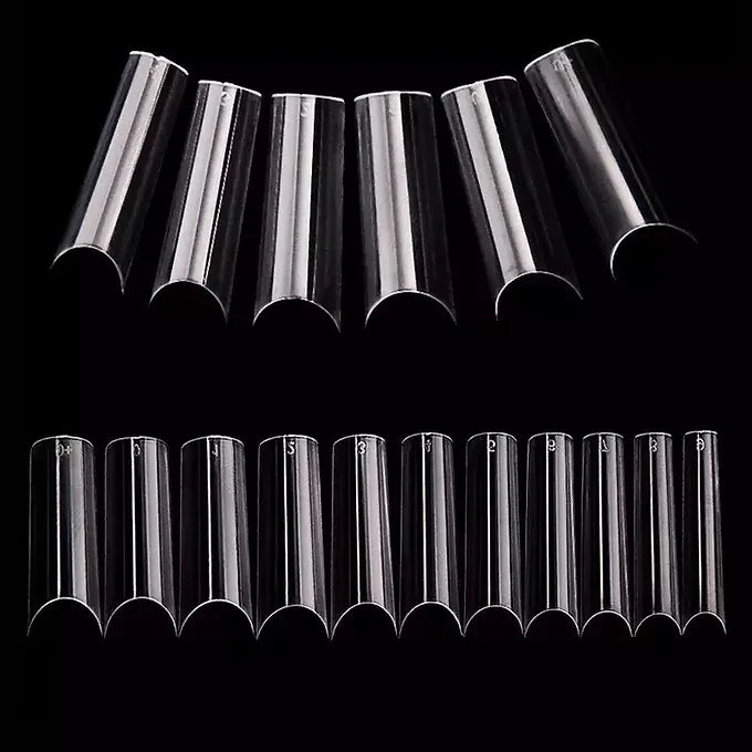 C Curve Straight Square Nail Tips