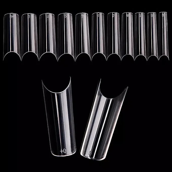 C Curve Straight Square Nail Tips