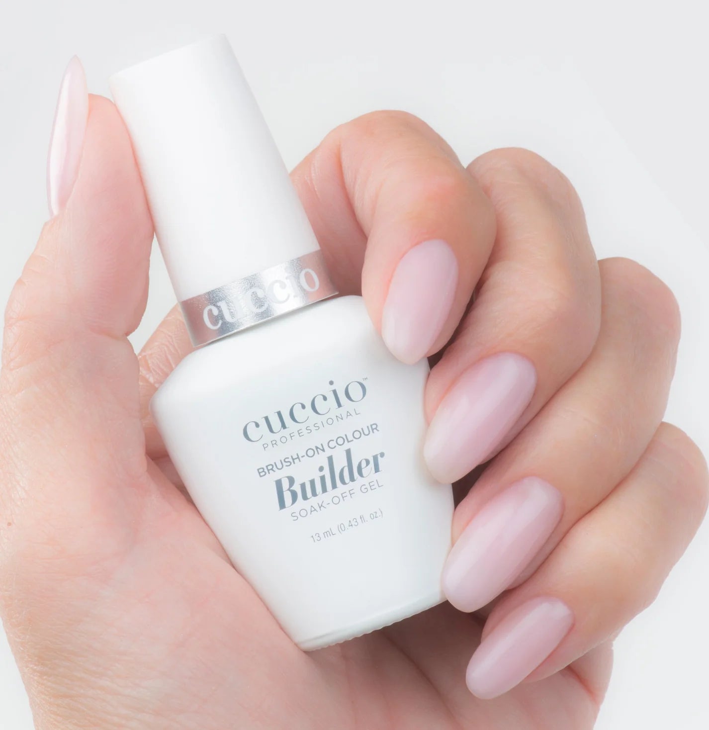 CUCCIO - Colour Builder Gel LED/UV - BARE PINK - 0.43 OZ (13ML)