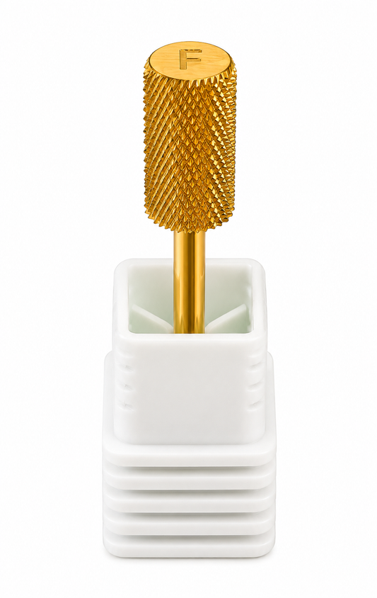 FINE (F)- LARGE CHAMFER TOP BARREL NAIL BIT
