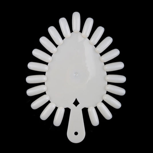 10 Sets False Nail Polish Display Wheel Palette Color Chart